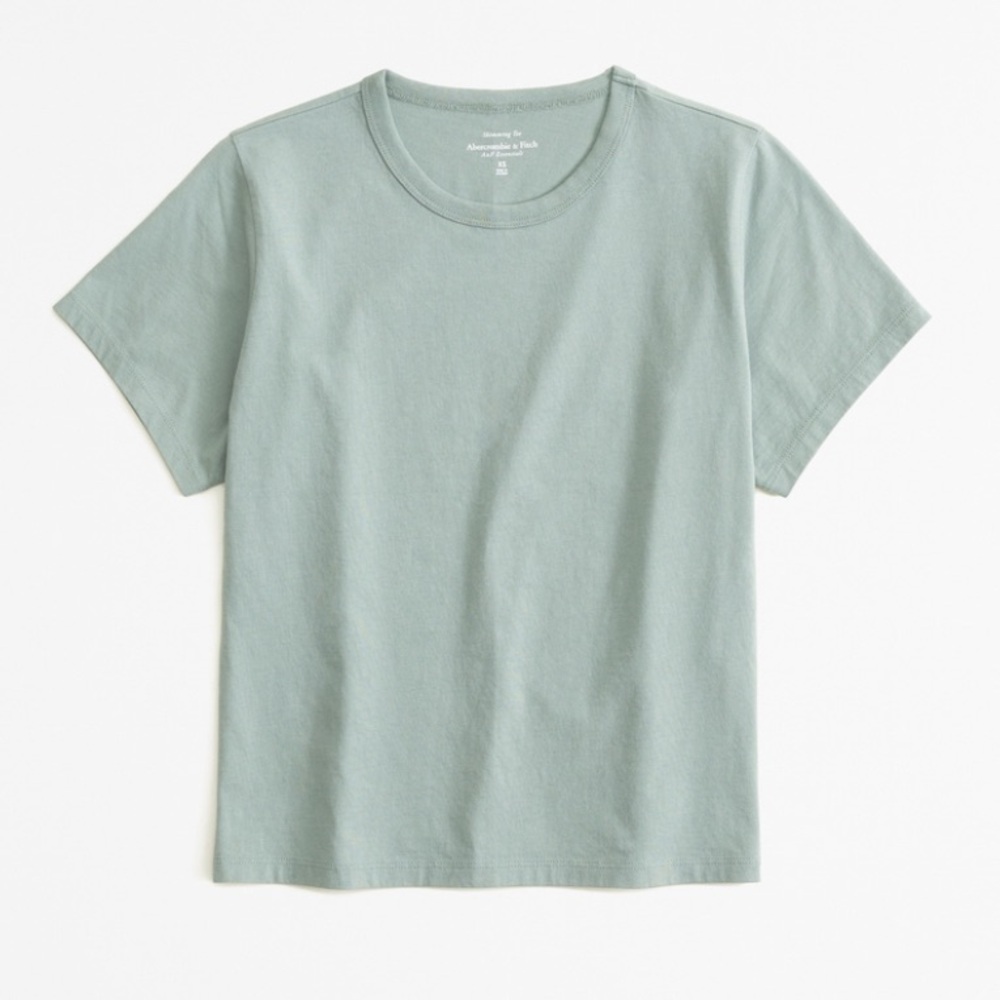 Abercrombie & Fitch | Essential Polished Body-Skimming Tee